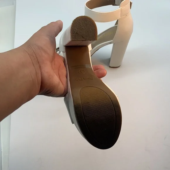 DREAM PAIRS Women's Hi-Lo High Heel Platform Pump Sandals Size 5 - Picture 7 of 10